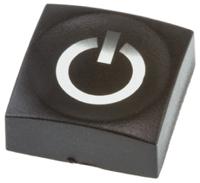 714401001 Wurth Elektronik Black Tactile Switch Cap for WS-TLT Series,