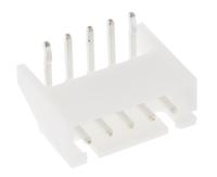 s5b-xh-alfsn JST XH Series Right Angle Through Hole PCB Header, 5 Contact(s), 2.5 mm Pitch, 1 Row, Shrouded