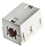 11051010 Rotronic Openable Ferrite Sleeve, 24.5 x 32 x 23.5mm, For EMI Suppression, Apertures: 1, Diameter 10mm