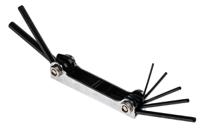 451-8993 RS PRO 7 piece Folding Metric Hex Key Set, 1.5 → 6mm