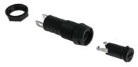 31010010 Schurter 16A Panel Mount Fuse Holder for 5 x 20mm Fuse, 1P, 250V ac