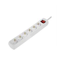 00030533 Hama 6 Gang Power Distribution Unit, 3m Cable, 250 V