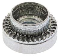 505-280 Hank Zinc plated & clear Passivated Steel Rivet Bush, M4