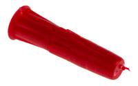 r-u1-mix-red-288 RawlPlug Red Plastic Wall Plug, 28mm Length, 6mm Fixing Hole Diameter