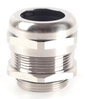 211-6801 RS PRO Nickel Plated Brass Cable Gland, M32 Thread, 18mm min., 25mm max., IP68