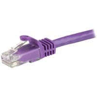 n6patc5mpl StarTech.com, 5m Cat6, Purple RJ45 to Male RJ45 Male, U/UTP Unshielded, Terminated PVC Sheath