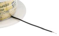 58547-bk005 Alpha Wire Hook-up Wire TEFLON Series Black 0.23 mm² Hook Up Wire, 24 AWG, 7/0.20 mm, 30m, PTFE Insulation, 5854/7 BK005