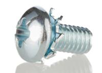 278-641 RS PRO M3 x 6mm Zinc Plated Steel Pan Head Sems Screw, External Tooth Washer