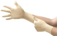 63864060 Ansell MicroFlex 63-864 Natural Natural Rubber Latex Chemical Resistant Latex Gloves, Size 5.5-6 XS, Latex, Natural