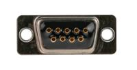 fde-9st21 Cinch FD 9 Way Panel Mount D-sub Connector Socket, 2.76mm Pitch