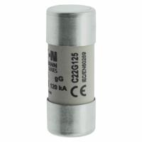 c22g125 Eaton 125A Ceramic Cartridge Fuse, 22 x 58mm