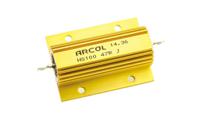 hs100-47r-j Arcol, 47Ω 100W Wire Wound Chassis Mount Resistor HS100 47R J ±5%