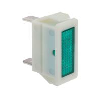c0430fqnbb Arcolectric (Bulgin) Ltd 0430 Series Green Neon Panel Mount Indicator, 250V, 28.2 x 11.5mm Mounting Hole Size, Solder