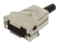 09670150344 HARTING D-sub Series Metal D Sub Backshell, 15 Way, Strain Relief
