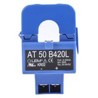 at-50-b420l LEM AT Series Current Transformer, 50A Input, 50:1, 4 → 20 mA Output, 16mm Bore, 20 → 30 V dc