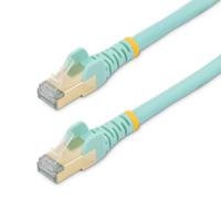 6aspat750cmaq StarTech.com, 7.5m Cat6a, Light Blue RJ45 to Male RJ45 Male, STP Shielded, Terminated