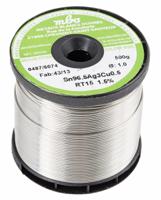 sn965-ag3-cu05-1010-rt15-500g MBO Wire, 1mm Lead Free Solder, 217°C Melting Point