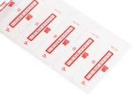 555-409 RS PRO Non-Reversible Temperature Sensitive Label, 71°C to 110°C, 8 Levels