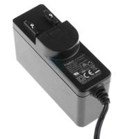 126-2120 RS PRO 24W Plug-In AC/DC Adapter 12V dc Output, 2A Output