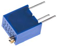 3266w-1-503lf 50kΩ, Through Hole Trimmer Potentiometer 0.25W Top Adjust Bourns, 3266