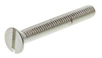 482-9322 RS PRO Slot M4 Countersunk Brass Machine Screws DIN 963 x 30.0mm