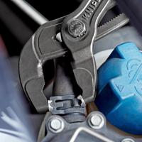 85-51-250-a Knipex Hose Clamp Pliers, 250 mm Overall, Angled, Straight Tip, 70mm Jaw