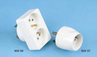 0-900-34 Legrand Denmark to Denmark Adapter, Rated At 16A