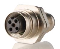54218-fwd-5 Lumberg Automation 5 Pole M12 Socket to 5 Pole Plug Adapter