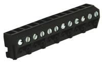 897-1329 RS PRO PCB Terminal Block, 12-Contact, 5mm Pitch, Through Hole Mount, 1-Row, Screw Termination