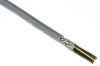 827-4167 RS PRO Control Cable, 7 Cores 0.5 mm² 20 AWG, 50 m, Screened Stranded, Grey Polyvinyl Chloride Sheath