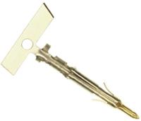 1-770987-0 TE Connectivity Mini-Universal MATE-N-LOK Series Male Crimp Terminal, 22AWG Min, 18AWG Max
