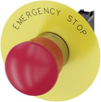 3su1150-1hb20-1cg0 Siemens SIRIUS ACT 3SU11 Series Twist Release Emergency Stop Push Button, Panel Mount, 22mm Cutout, 1NC, IP20, IP66,