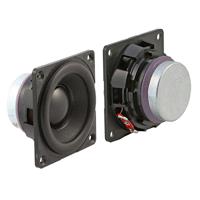 102-764 RS PRO 4Ω 5W Miniature Speaker, 52 x 52 x 31.6mm