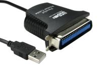 229-9956 RS PRO USB 1.1, Male USB A to Male Centronics, 1m