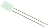 hlmp-s501 Broadcom2.2 V Green LED Rectangular Through Hole, HLMP-S501