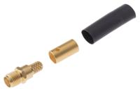 r125237000 Radiall Straight 50Ω Cable Mount SMA Connector, Crimp Termination RG141, RG58