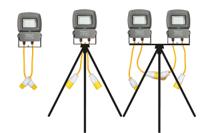 nslinkstar50-kit Nightsearcher LINKSTAR Linkable Floodlight, 96 LED, 50 W, 6000 Lumen, IP65, 110 V ac