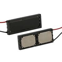 102-776 RS PRO 4Ω 1.5W Miniature Speaker, 100mm Lead Length, 30 x 11 x 3mm