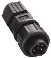 bd-06bfma-ll7001 Amphenol Industrial Circular Connector, 6 Contacts, Cable, Standard Connector, Plug, Male, IP67, Ceres Series
