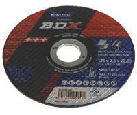 66252831461 Norton Cutting Disc Aluminium Oxide Cutting Disc, 125mm x 2.5mm Thick, P36 Grit, 5 in pack
