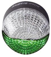 855pd-b24seh4322 Allen Bradley 855P Series Green, Red Strobe Beacon, 24 V ac/dc, Panel Mount, LED Bulb