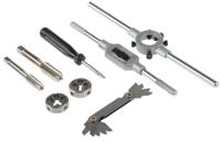 10711 EVENTUS 16-Piece HSS Thread Tap & Die Set, M3 - M12 Taps, M3 - M12 Dies