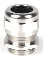 210-0605 RS PRO Metallic Nickel Plated Brass Cable Gland, M25 Thread, 9mm min., 16mm max., IP68