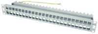 h02025a0171 Telegartner Telegartner Data Series Cat5e, Cat6, Cat6a 48 Port RJ45 Patch Panel Shielded, Unshielded 1U Light Grey