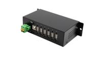 ex-1596hmvs Exsys 6 Port USB 2.0 USB A, USB B  Hub, 132.50 x 80.20 x 36.20mm