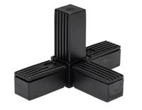 274-1124 RS PRO Steel Core 4-Way Connector, Square Tube Connector, Strut Profile 25 mm