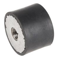 171-2628 RS PRO M10 Anti Vibration Mount, Female Buffer Foot with 113.16kg Compression Load