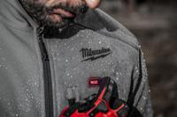 4933478975 Milwaukee M12 Grey Heated Jacket, XL