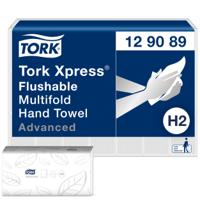129089 Tork Xpress® Folded White Paper Towel, 255 x 212mm, 2-Ply, 200 Sheets