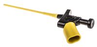 973528100 Hirschmann Test & Measurement Black Grabber Clip with Pincers, 60V dc, 4mm Socket
